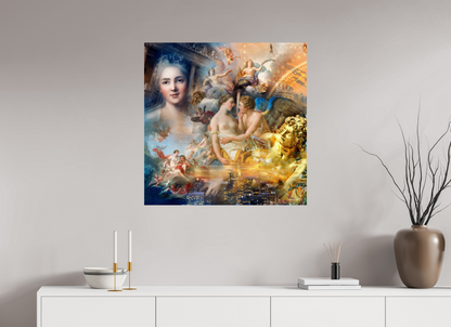 80 x 80 cm, Tirage papier photo UltraHD Allégorie