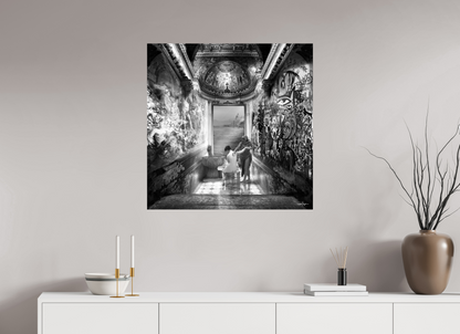 80 x 80 cm, Tirage papier photo UltraHD Le bain