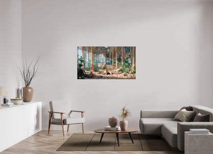 144 x 81 cm, Tirage photo sous Acrylique (plexi) Le gardien