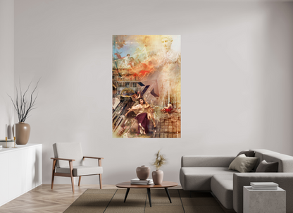 120 x 180 cm, Tirage papier photo UltraHD Tribute Bouguereau