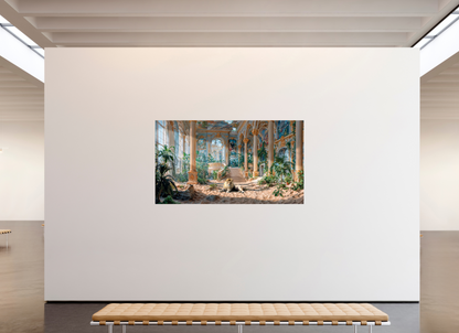 208 x 117 cm, Tirage papier photo UltraHD Le gardien